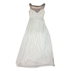 Vintage Xscape by Joanna Chen Dress | White | Size 4